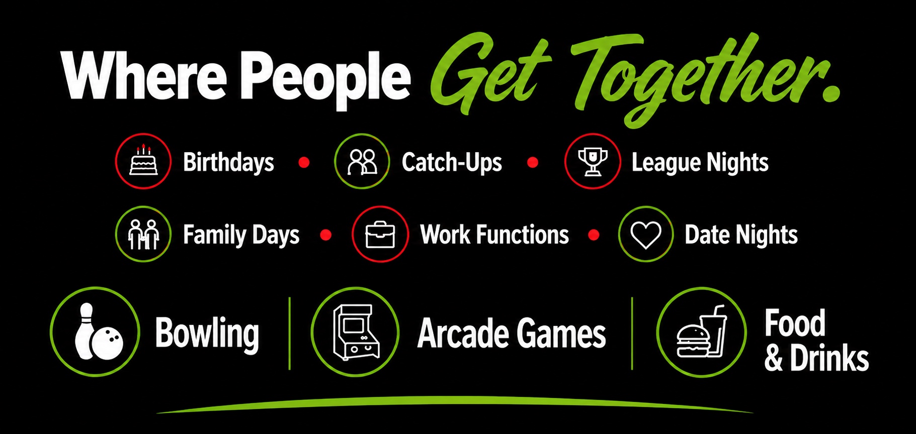 Where People Get Together — Bowling, Arcade Games, Food & Drinks at Go Bowling Cairns